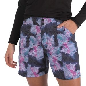 NWT Women's Sea-Doo Classic 6" Boardshorts - Violet Purple / Navy Small (30"X6")